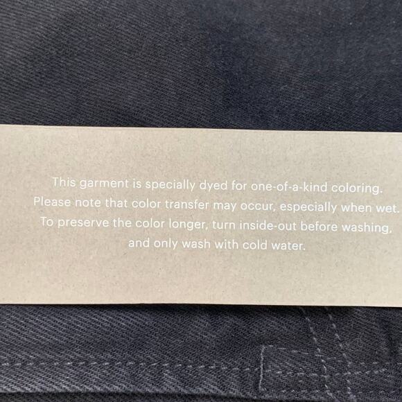 NWT Everlane The Slim Fit Jean in Black - Picture 11 of 12